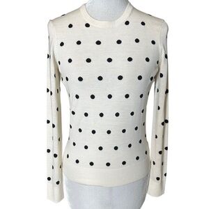 Theory Polka Dot Sweater. Size P